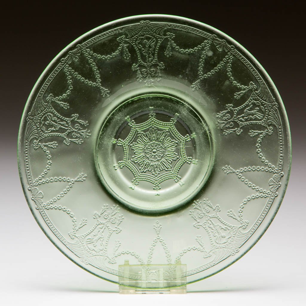 CAMEO DEPRESSION GLASS SAUCER Feb 27, 2016 Jeffrey S. Evans