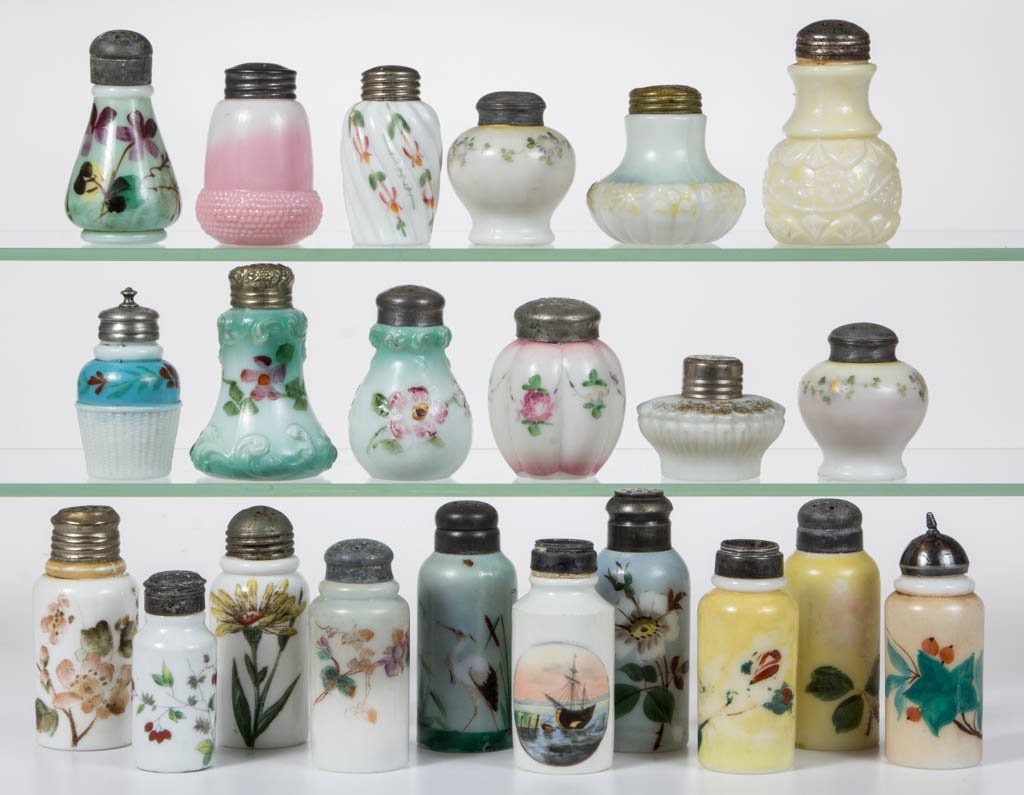 ASSORTED SALT AND PEPPER SHAKERS, LOT OF 21 (1 of 1)