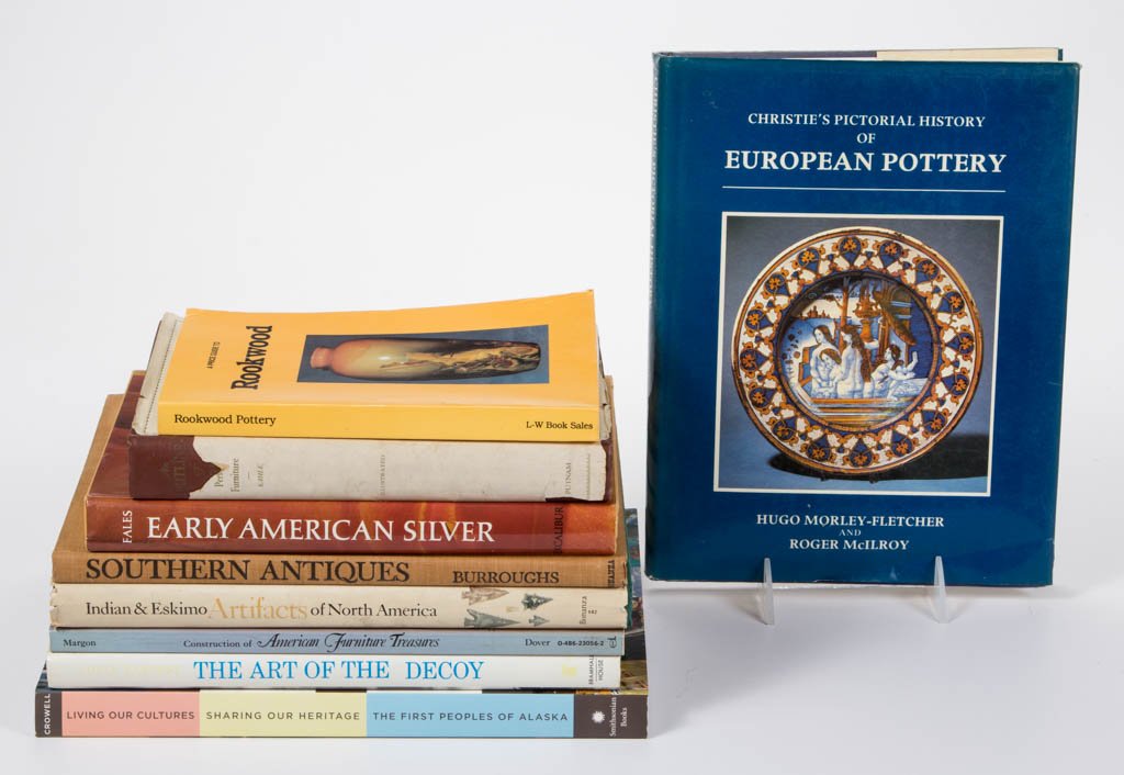 ASSORTED CERAMICS AND OTHER REFERENCE VOLUMES, LOT OF (1 of 1)