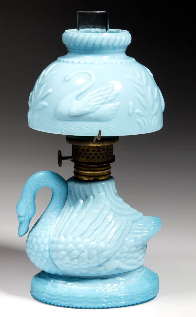 SWAN FIGURAL MINIATURE LAMP (1 of 1)