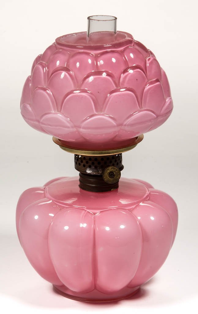 ARTICHOKE AND MELON RIB MINIATURE LAMP (1 of 1)