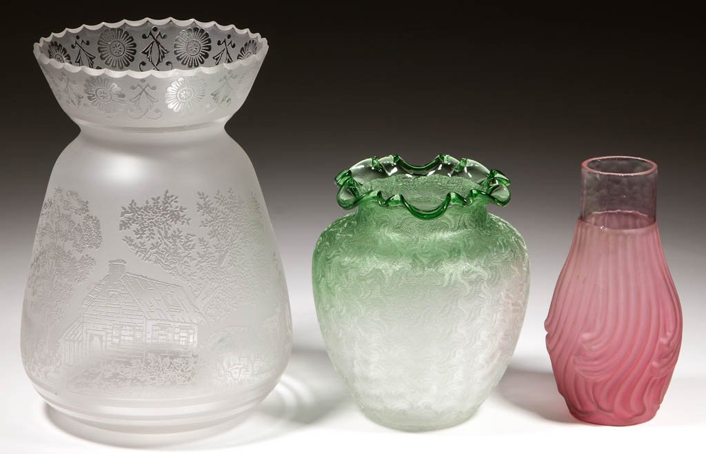 ASSORTED PATTERN MINIATURE AND JUNIOR LAMP SHADES, LOT (1 of 1)