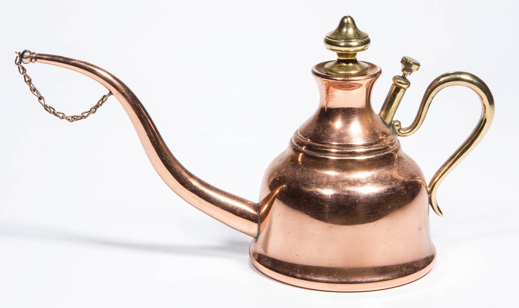 MANNING BOWMAN COPPER AND BRASS LAMP FILLER (1 of 1)