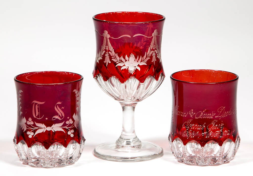 DUNCAN NO. 2005 / ZIPPER SLASH - RUBY-STAINED DRINKING (1 of 1)