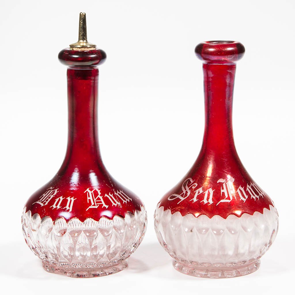 HOBBS NO. 341 / MARIO - RUBY-STAINED BITTERS / BARBER'S (1 of 1)