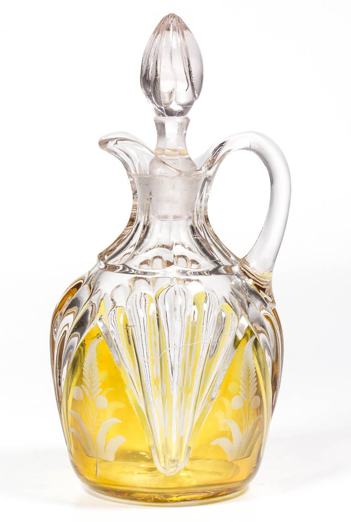 MILLARD - AMBER-STAINED CRUET (1 of 1)