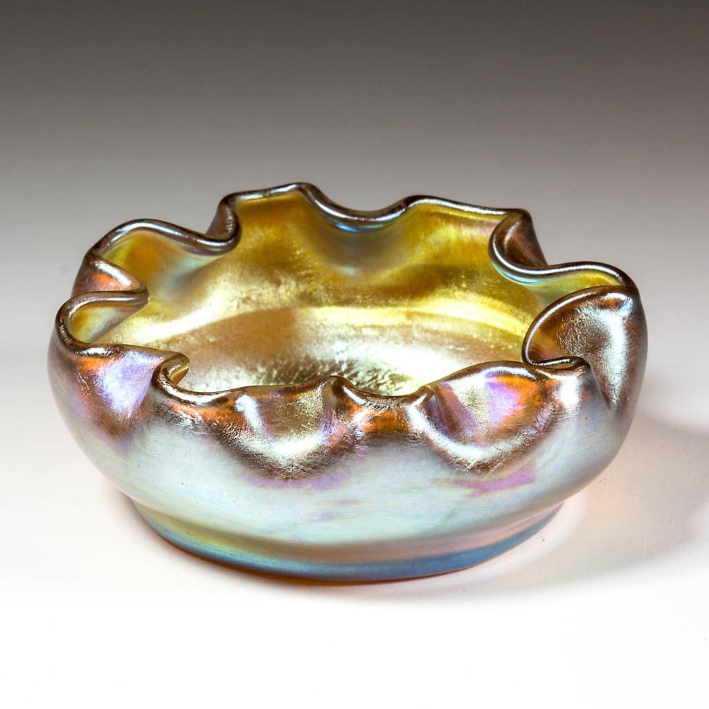 TIFFANY FAVRILE OPEN SALT (1 of 1)