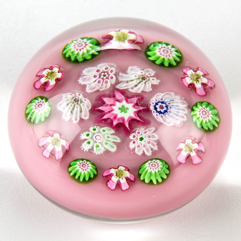 CHARLES KAZIUN JR. STUDIO ART GLASS MILLEFIORI (1 of 1)