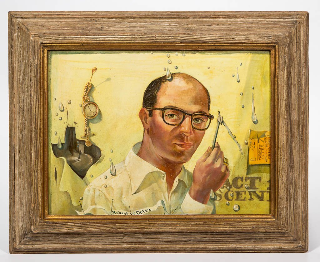 ROBERT W. DALEY (AMERICAN, B. 1922) PORTRAIT OF A MAN (1 of 1)