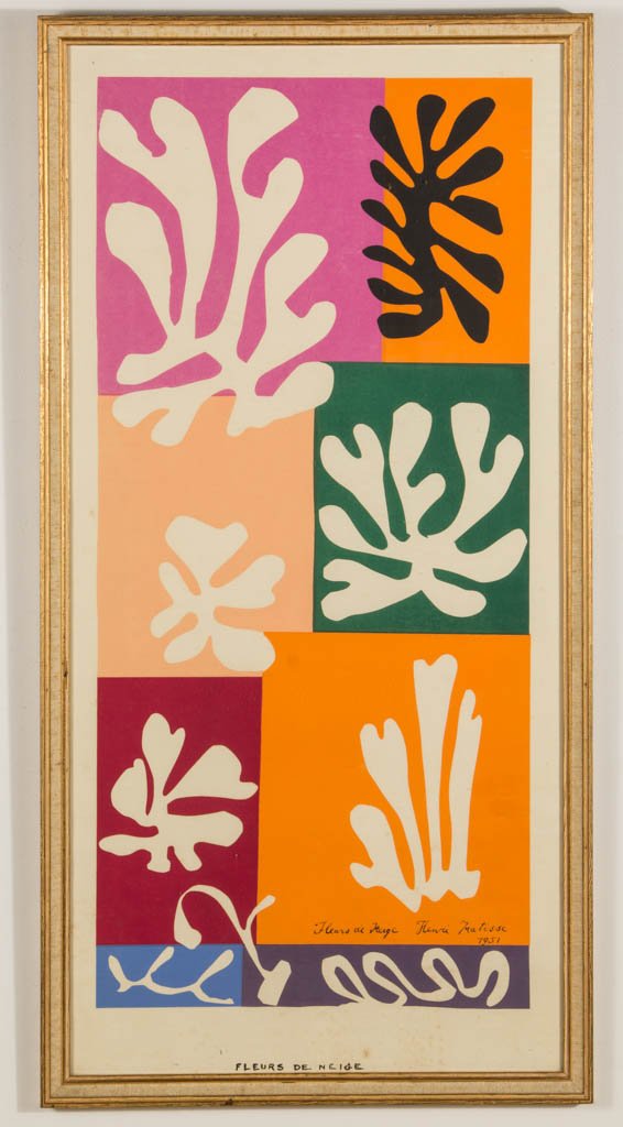 HENRY MATISSE (FRENCH, 1869-1954) "FLEURS DE NIEGE" (1 of 1)