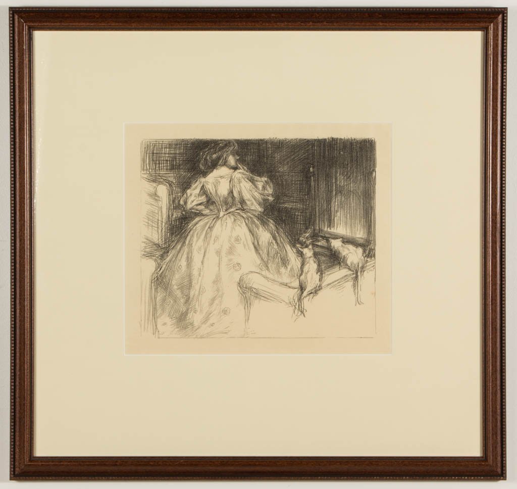 CHARLES HASLEWOOD SHANNON (BRITISH, 1863-1937) GENRE (1 of 2)