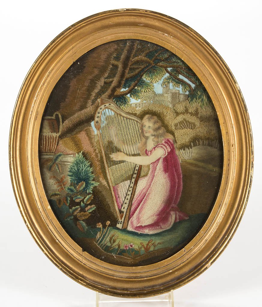 AMERICAN / BRITISH NEEDLEWORK PICTURE (1 of 2)