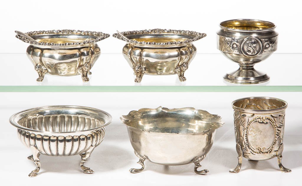 STERLING SILVER TABLE ARTICLES, LOT OF FIVE (1 of 1)