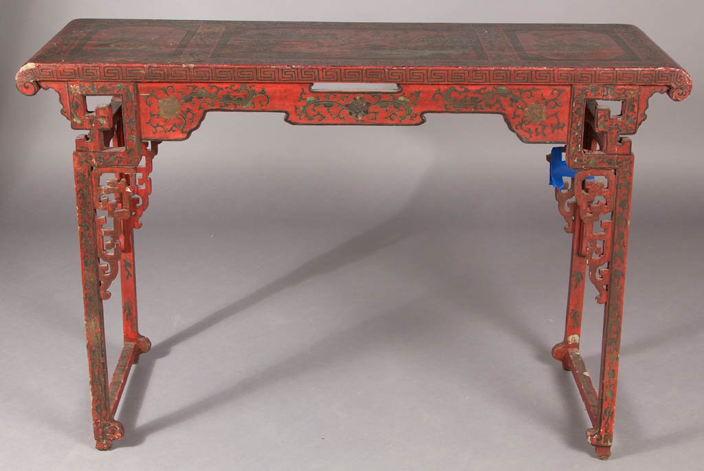 CHINESE LACQUER ALTAR TABLE (1 of 4)
