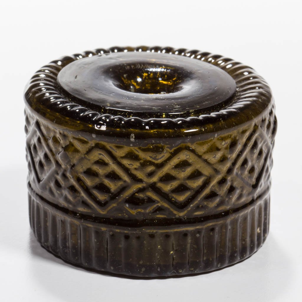 BLOWN-MOLDED GIII-29 INKWELL (1 of 2)