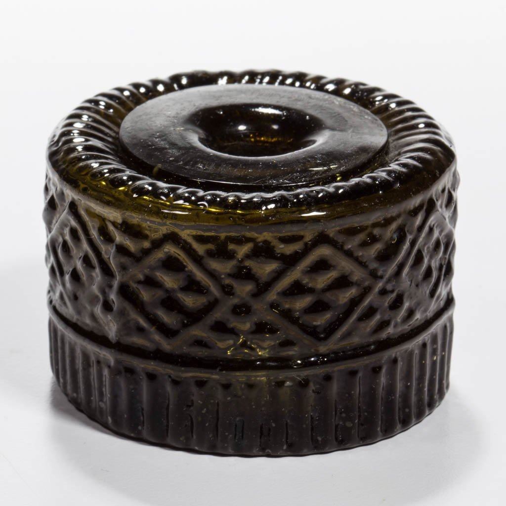 BLOWN-MOLDED GIII-29 INKWELL (1 of 2)