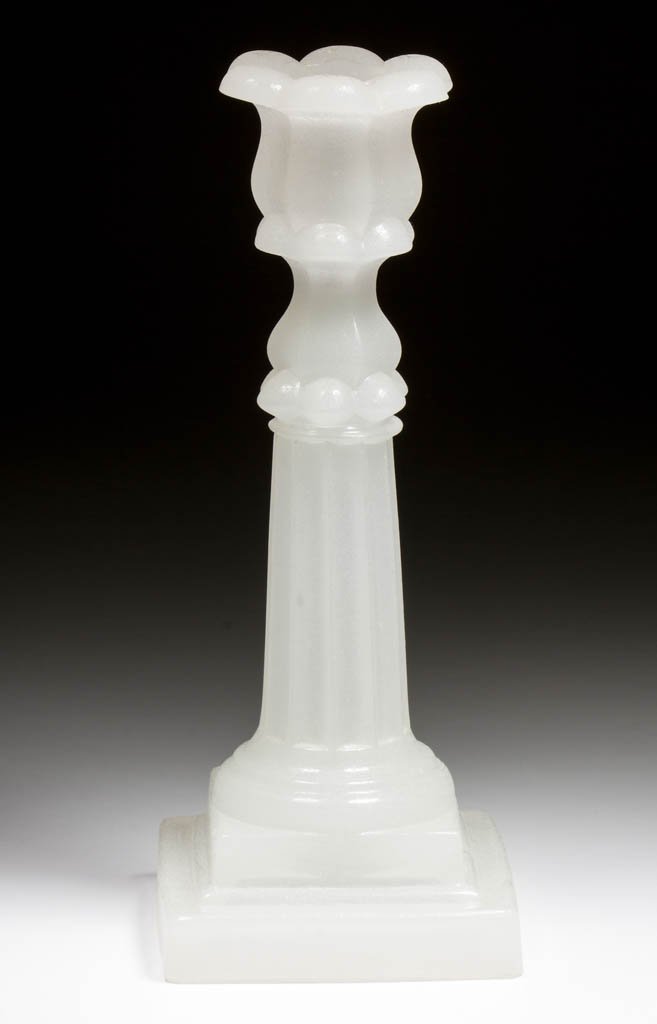 PRESSED PETAL AND COLUMNAR CANDLESTICK (1 of 1)