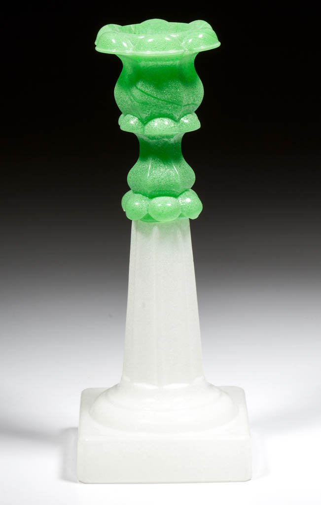 PRESSED PETAL AND COLUMNAR CANDLESTICK (1 of 1)