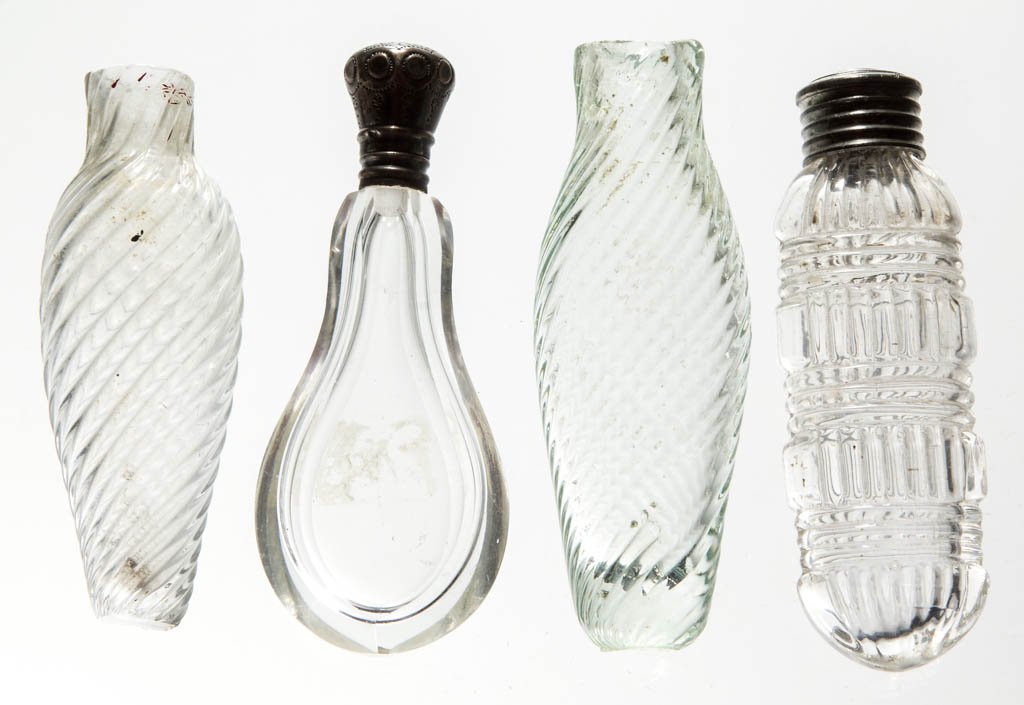 ASSORTED PUNGENTS / SCENT BOTTLES, LOT OF FOUR (1 of 1)