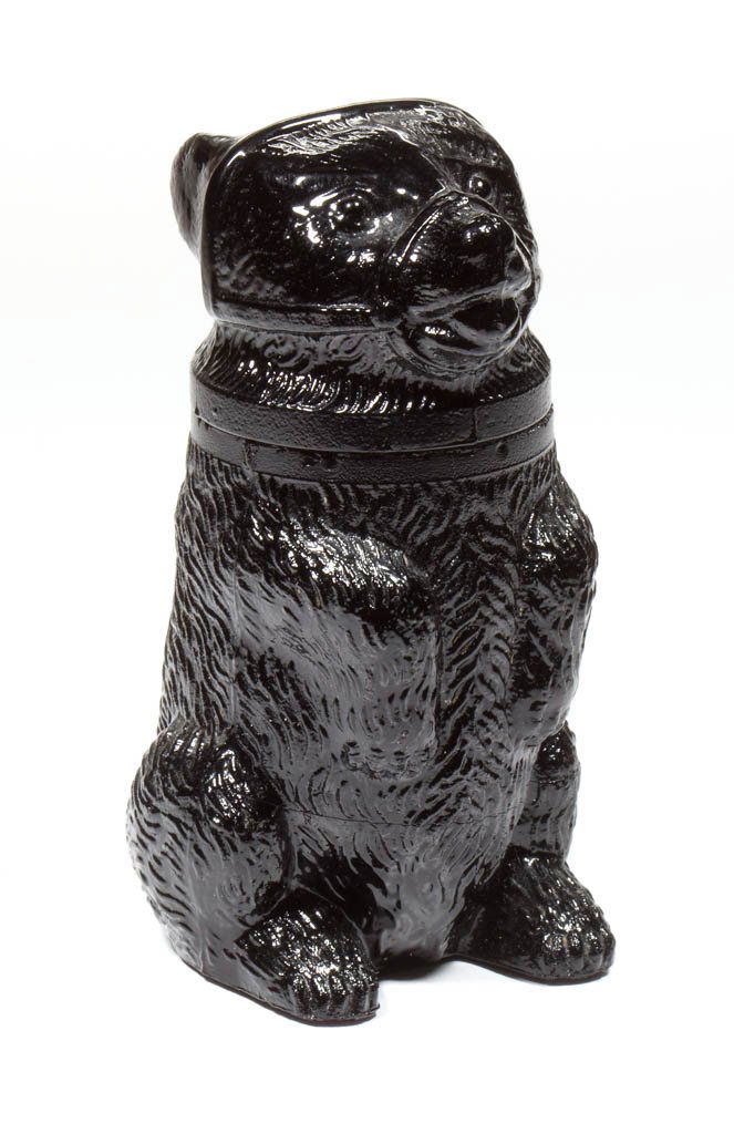 PRESSED MUZZLED BEAR SMALL-SIZE JAR (1 of 1)