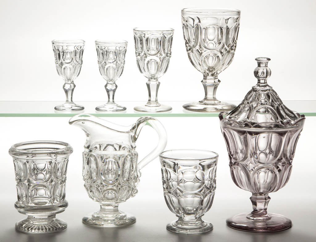 ASSORTED EXCELSIOR FLINT EAPG ARTICLES, LOT OF EIGHT (1 of 1)