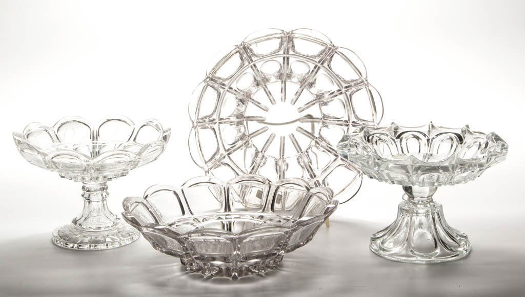 PRESSED BLOCK / GROOVED BIGLER ARTICLES, LOT OF FOUR (1 of 1)