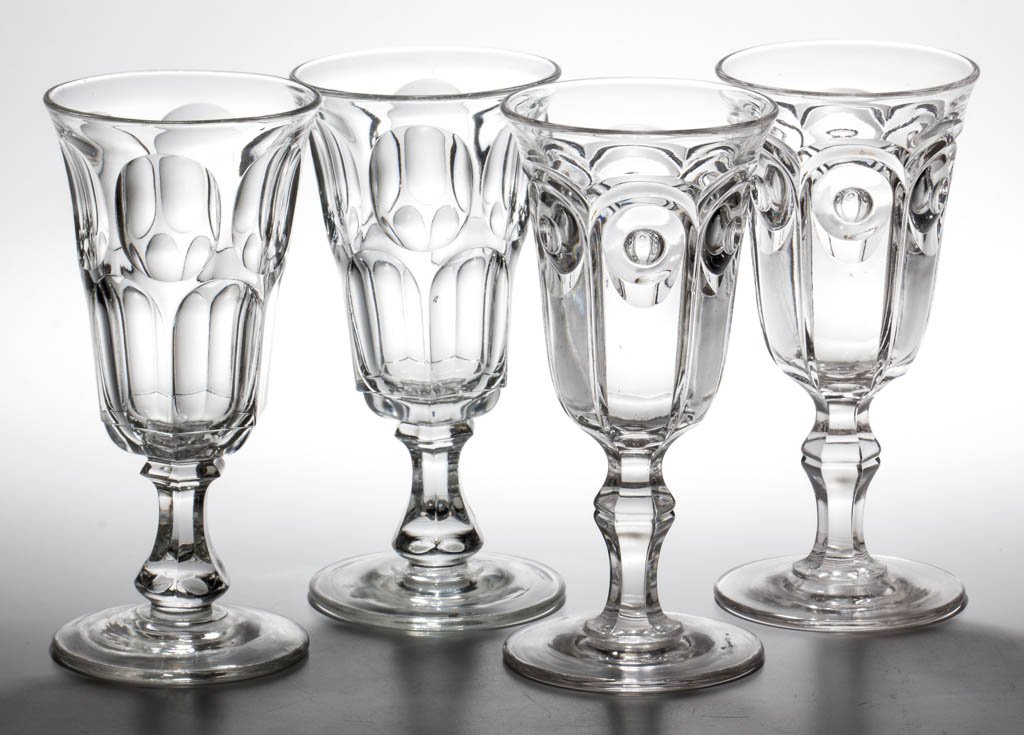 ASSORTED EAPG CELERY VASES, TWO PAIR (1 of 1)