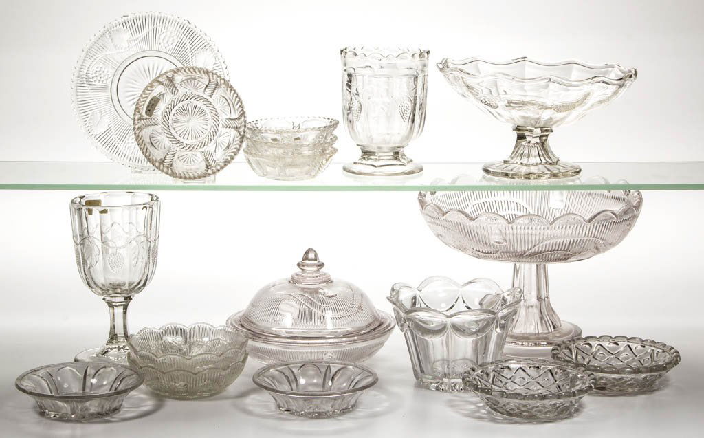 ASSORTED FLINT EAPG ARTICLES, LOT OF 17 (1 of 1)