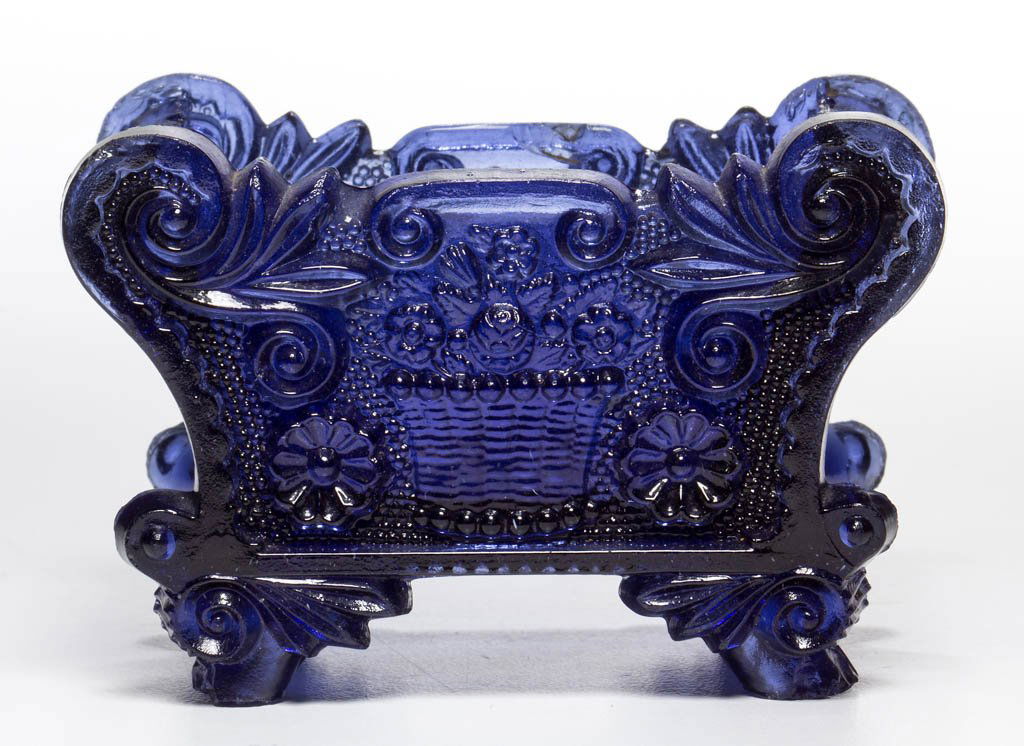 BF-1B BASKET OF FLOWERS PRESSED OPEN SALT (1 of 1)