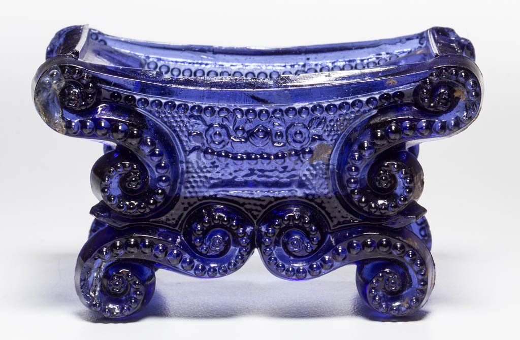 BS-3 BEADED SCROLL AND BASKET OF FLOWERS PRESSED OPEN (1 of 1)