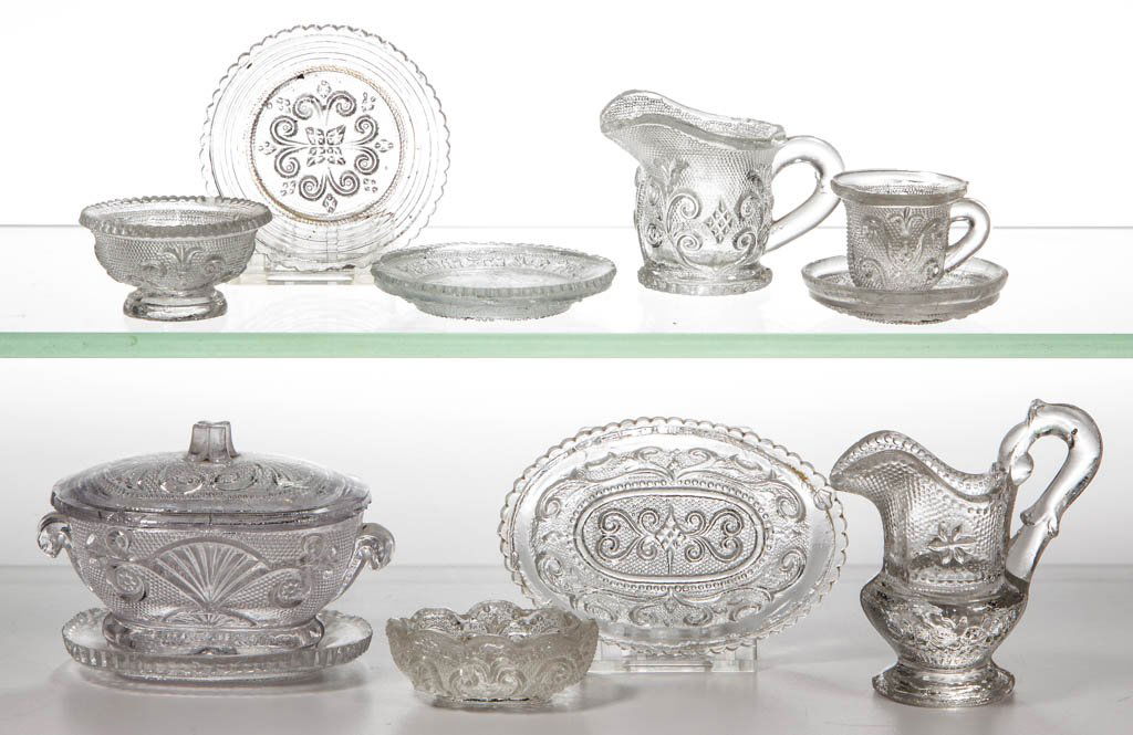 PRESSED LACY TOY ARTICLES, LOT OF 11 (1 of 1)