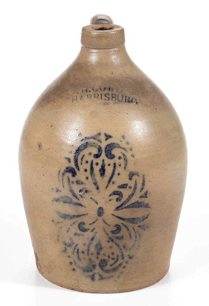 STAMPED "F. H. COWDEN / HARRISBURG", PENNSYLVANIA (1 of 2)