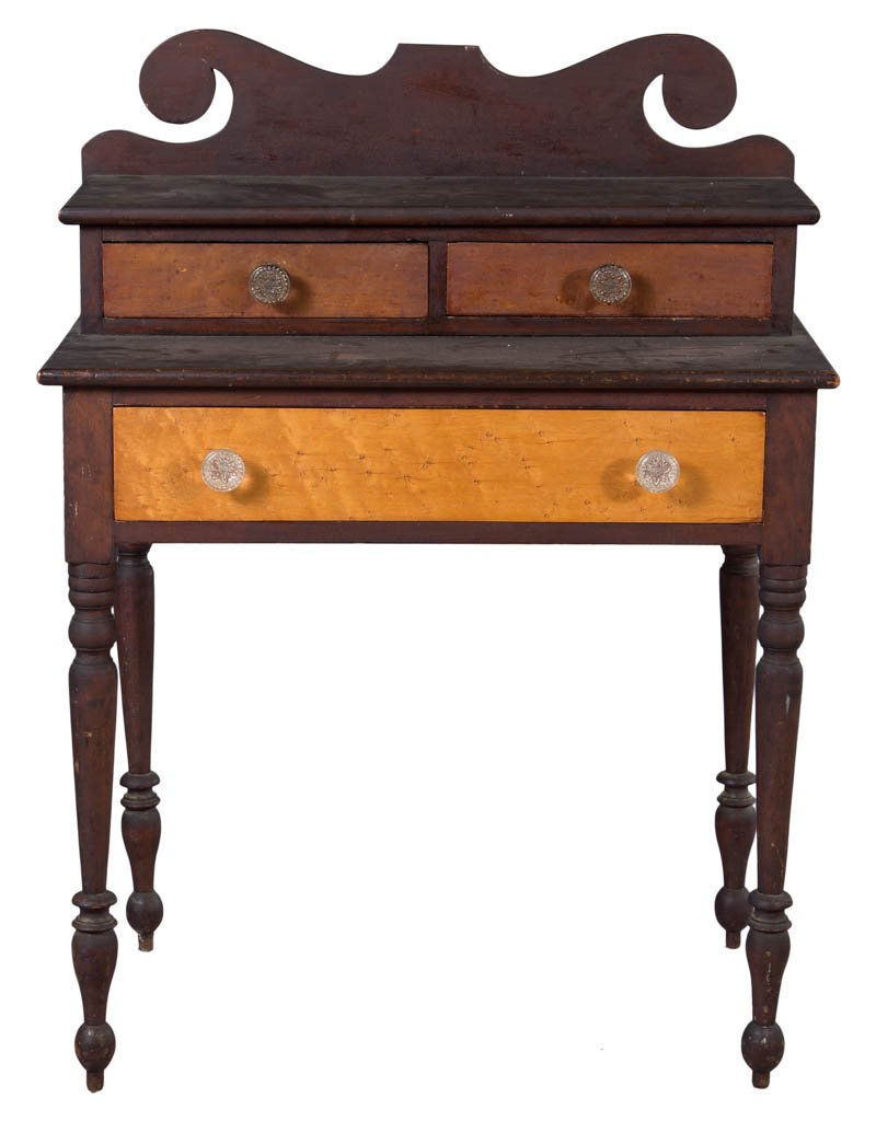 AMERICAN, PROBABLY NEW YORK OR NEW ENGLAND, FIGURED (1 of 3)