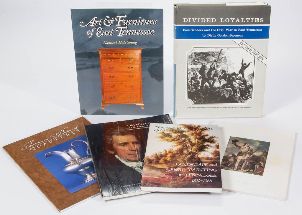 TENNESSEE ARTS AND HISTORY REFERENCE VOLUMES, LOT OF (1 of 1)