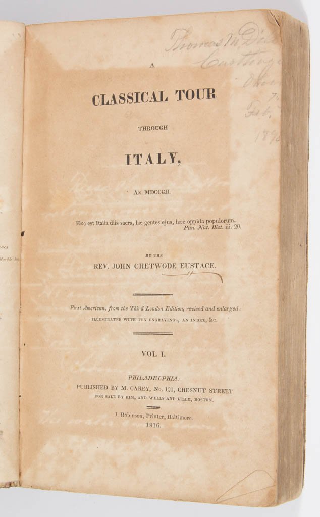 CONTINENTAL HISTORICAL / TRAVEL VOLUMES, SET OF TWO (1 of 3)