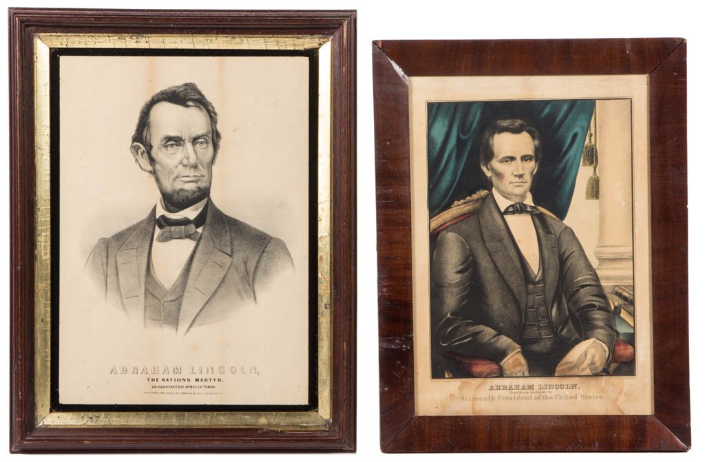 CURRIER & IVES CIVIL WAR HISTORICAL PRINT (1 of 3)