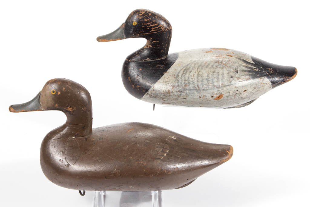 PAIR OF ROBERT MCGAW (HAVRE DE GRACE, MD, 1879-1958), (1 of 10)