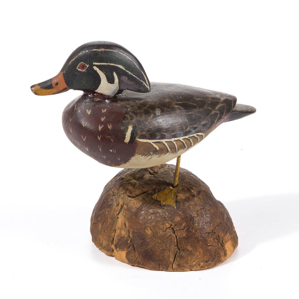 JAMES LAPHAM (DENNIS PORT, MA, 20TH CENTURY) CARVED AND (1 of 3)