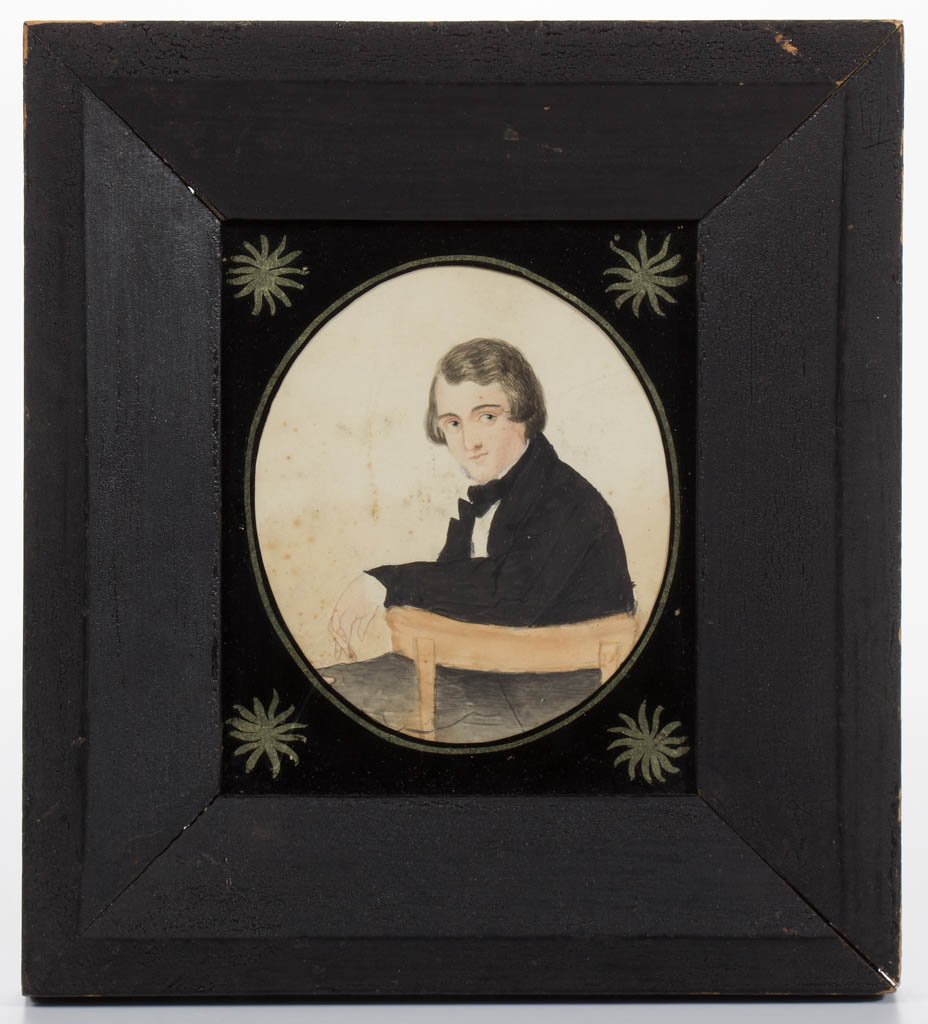 JANE MARTIN (BRITISH, 19TH CENTURY) MINIATURE PORTRAIT (1 of 3)