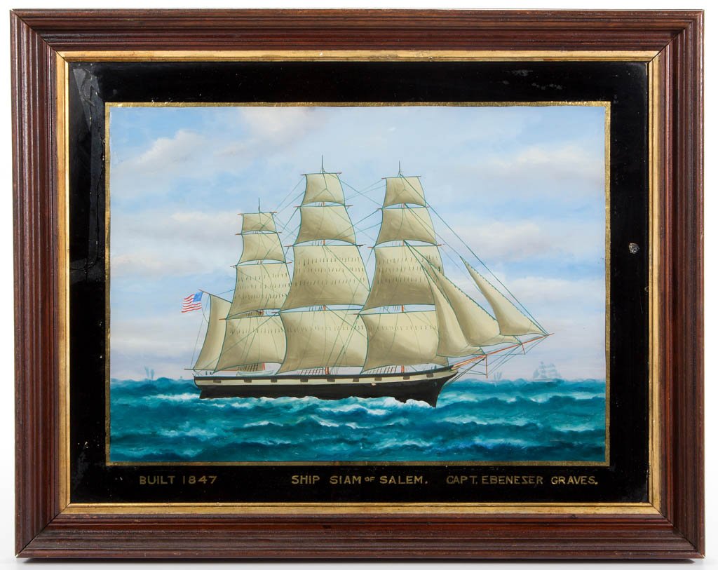 AMERICAN SCHOOL (19TH CENTURY) FOLK ART NAUTICAL (1 of 1)