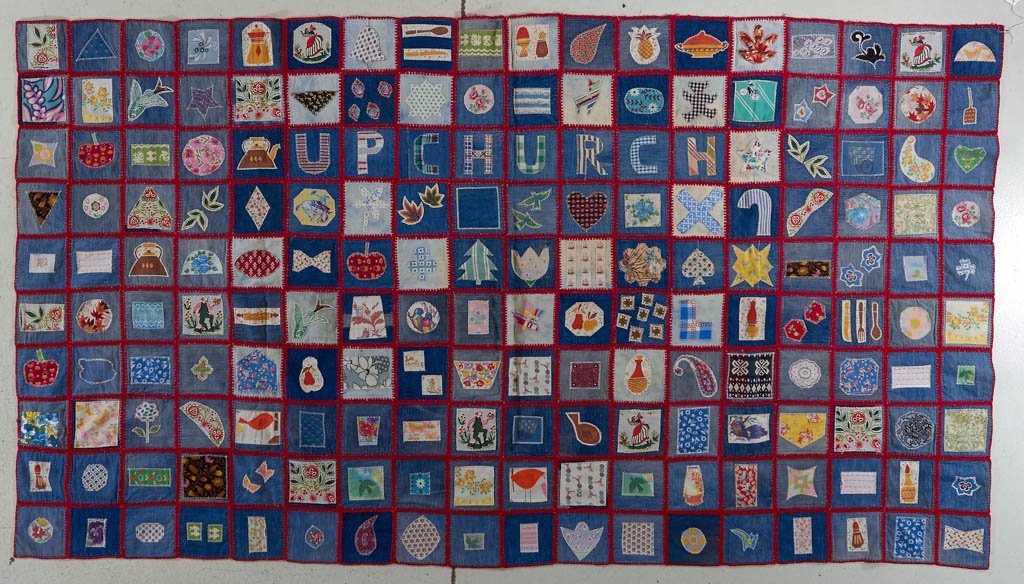 AMERICAN APPLIQUED YOUTH QUILT (1 of 2)
