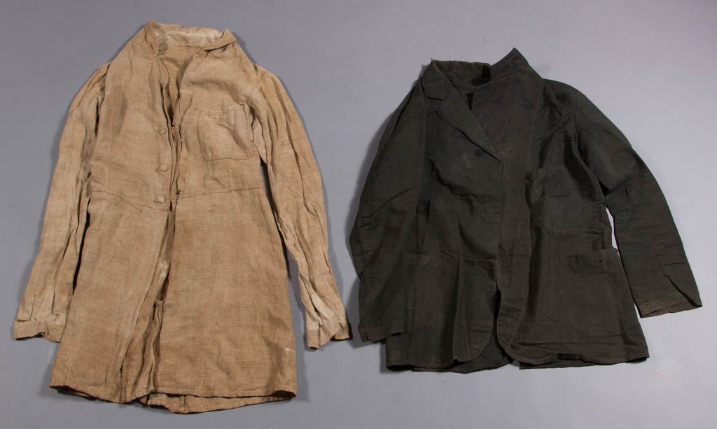 ASSORTED VINTAGE MEN'S CLOTHING ARTICLES, LOT OF TEN (1 of 3)