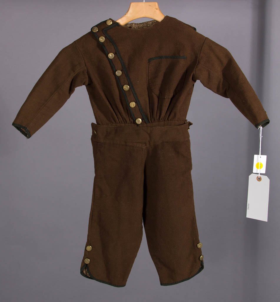 CIVIL WAR-ERA BOY'S TWO PIECE MILITARY-STYLE SUIT (1 of 2)