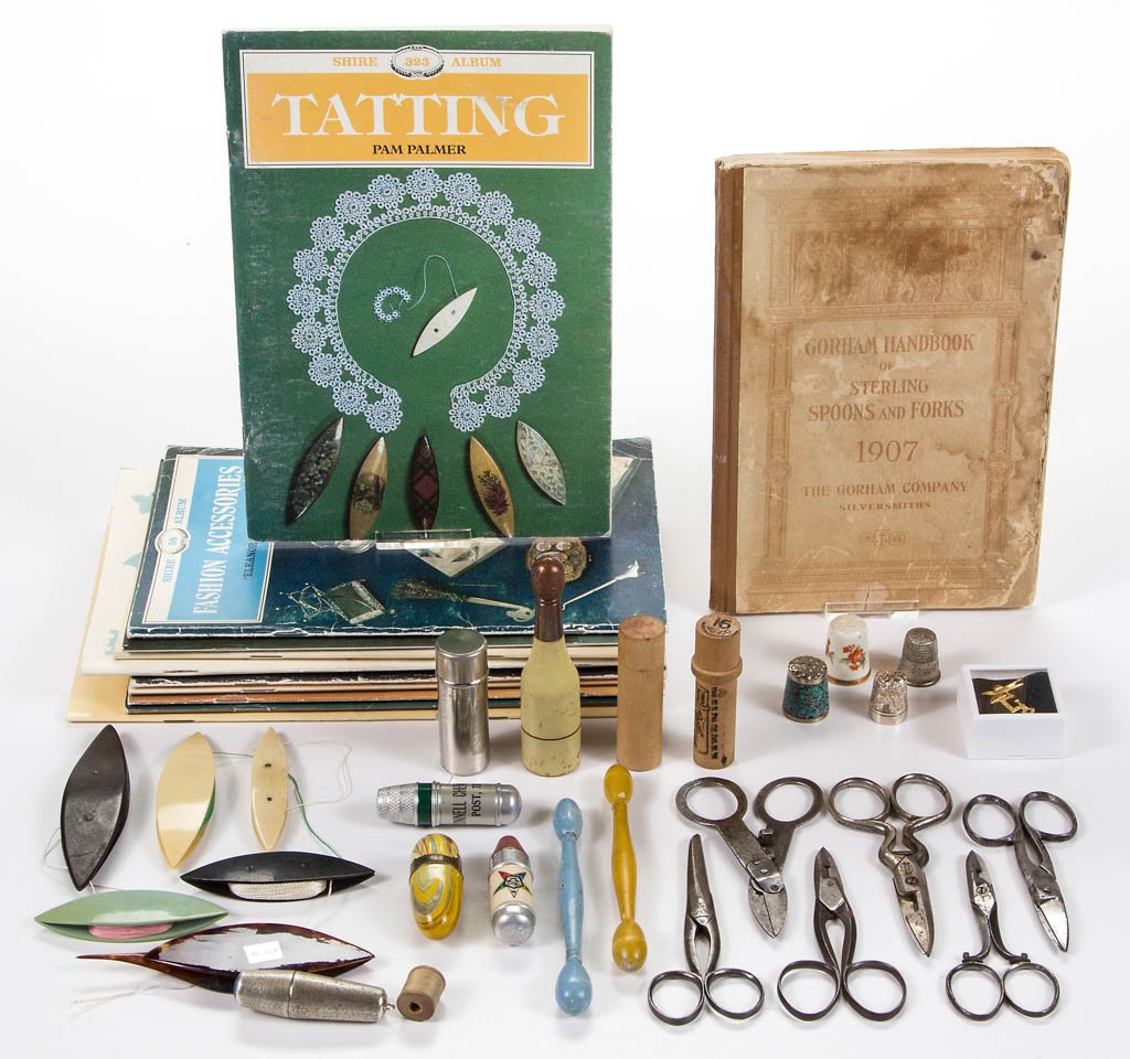 ASSORTED AND EPHEMERA SEWING ARTICLES, UNCOUNTED LOT (1 of 1)