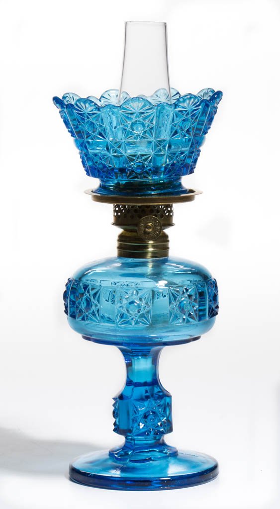 DAISY AND CUBE / STARS AND BARS MINIATURE STAND LAMP (1 of 1)