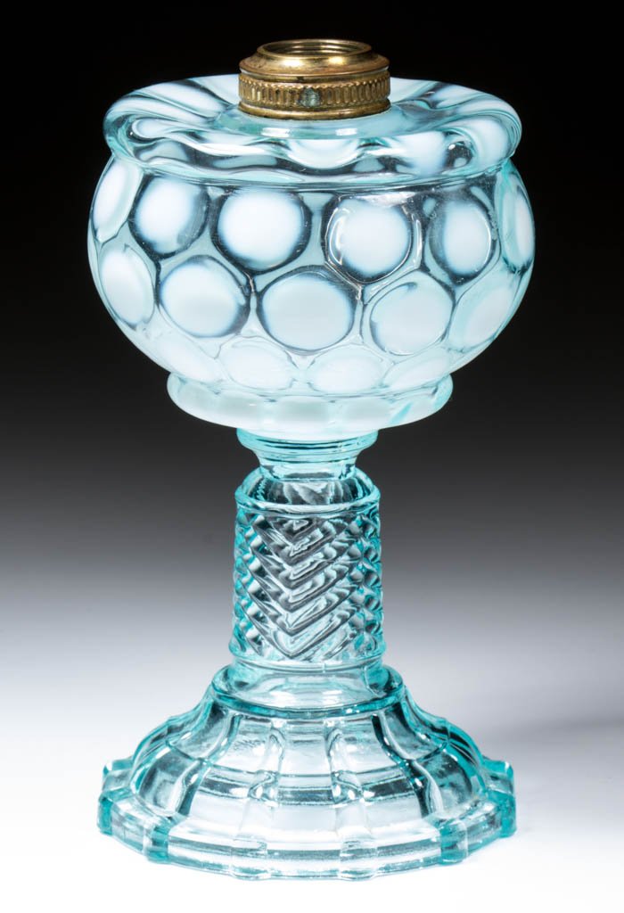 MIX AND MATCH / COIN DOT KEROSENE STAND LAMP (1 of 1)