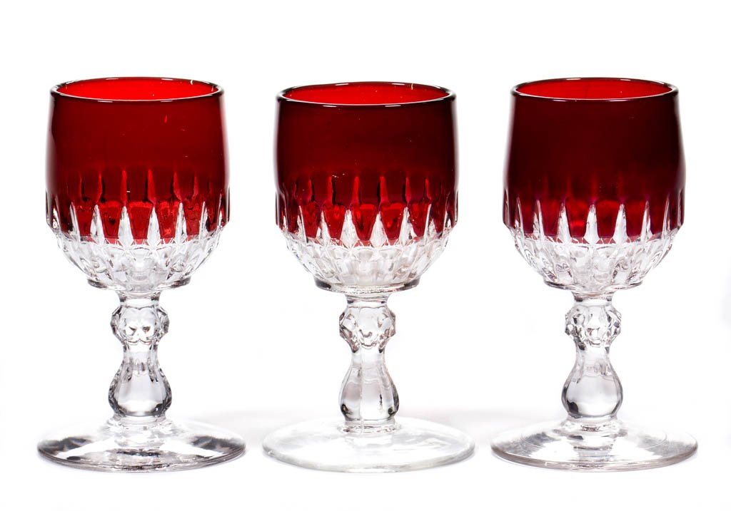 SUNK HONEYCOMB / CORONA - RUBY-STAINED WINES, LOT OF (1 of 1)