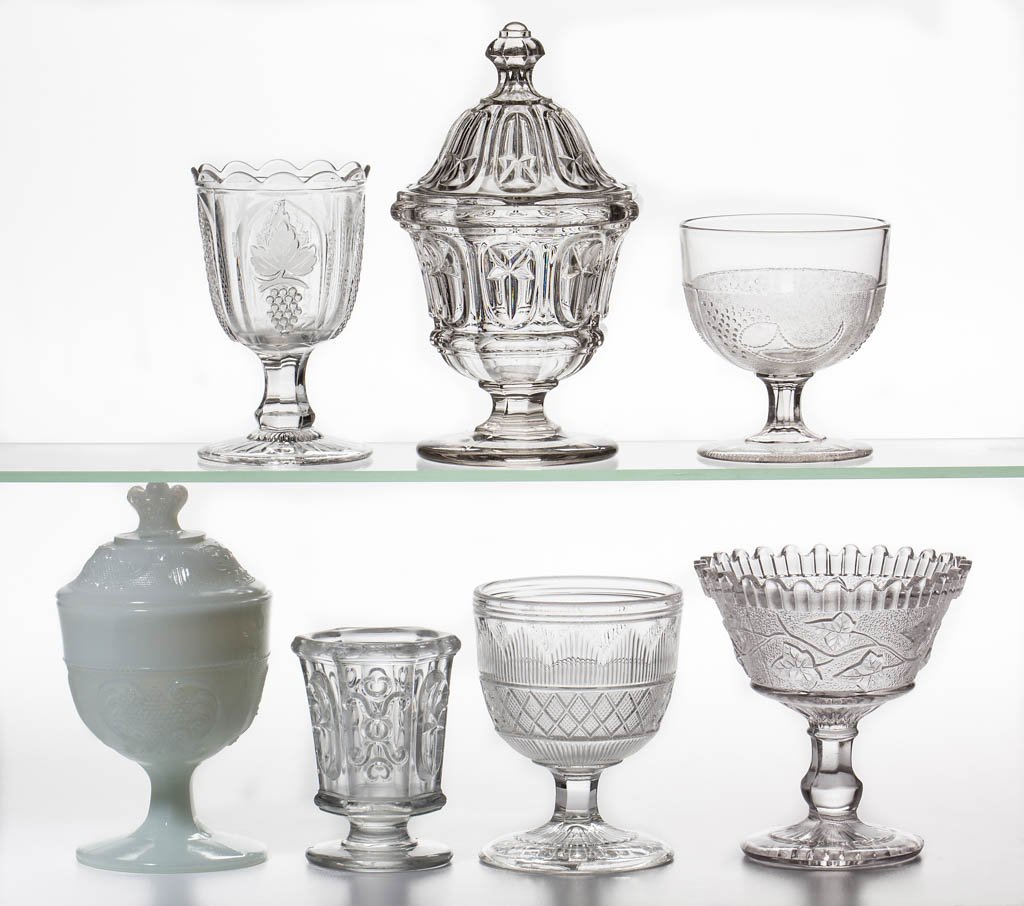 ASSORTED FLINT EAPG ARTICLES, LOT OF SEVEN (1 of 1)