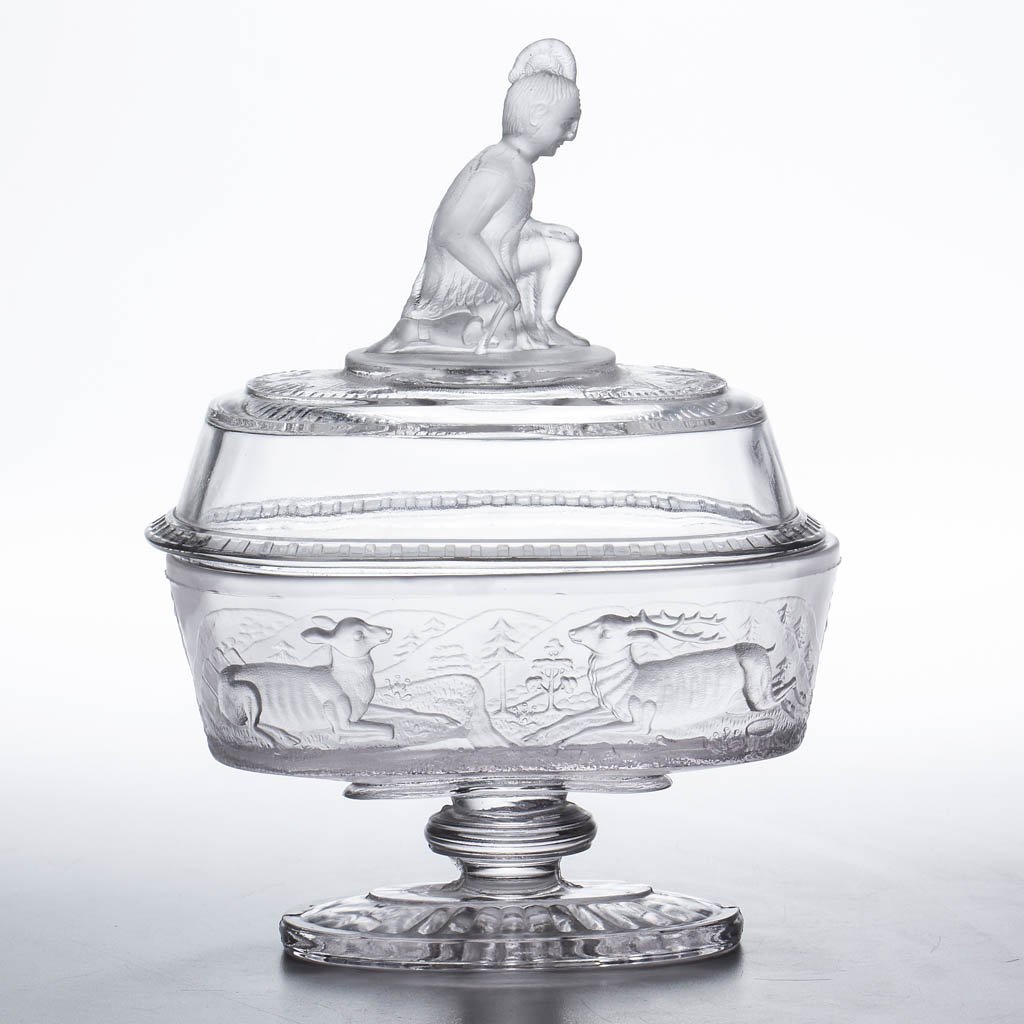 WESTWARD HO FOOTED OVAL COVERED COMPOTE (1 of 1)