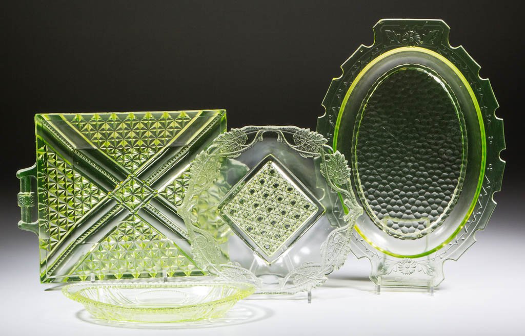 ASSORTED EAPG TABLE ARTICLES, LOT OF FOUR (1 of 1)